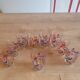 Verres oiseaux vintage