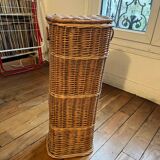 Rattan and wicker hutch