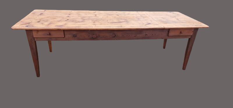 Table de ferme ancienne 270 cm