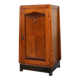 Amsterdamse school wooden cabinet or nightstand, The Netherlands ca. 1915
