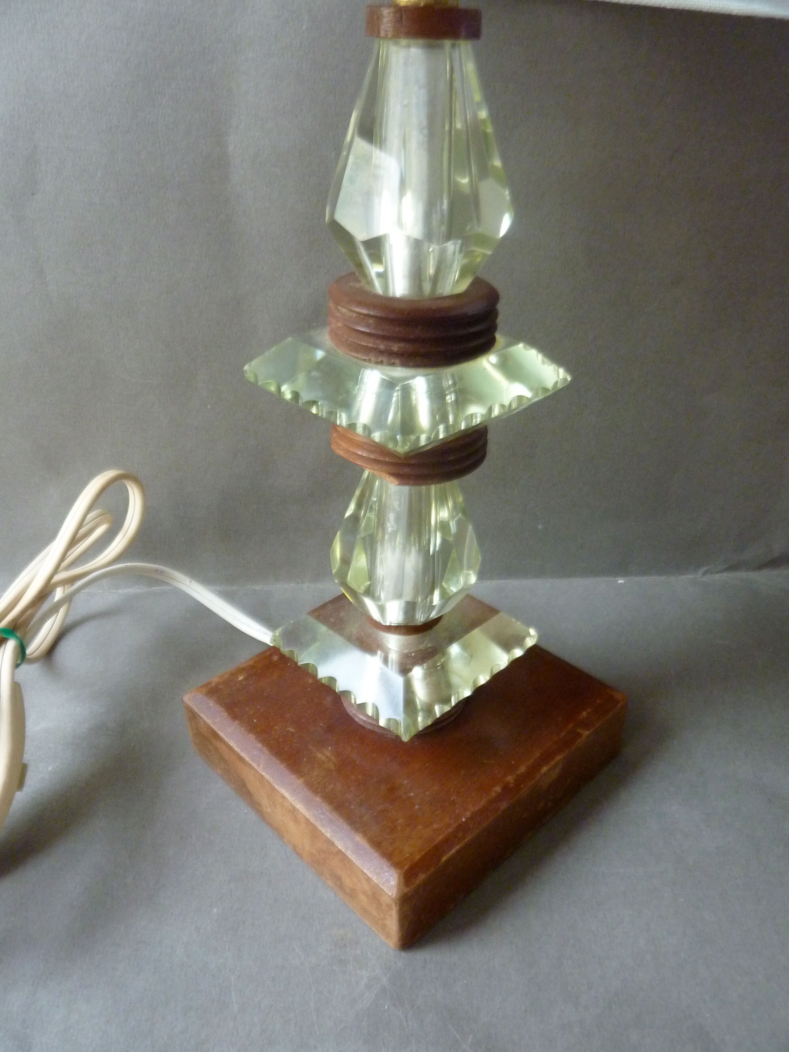 Art Deco lamp from the 40s and 50s