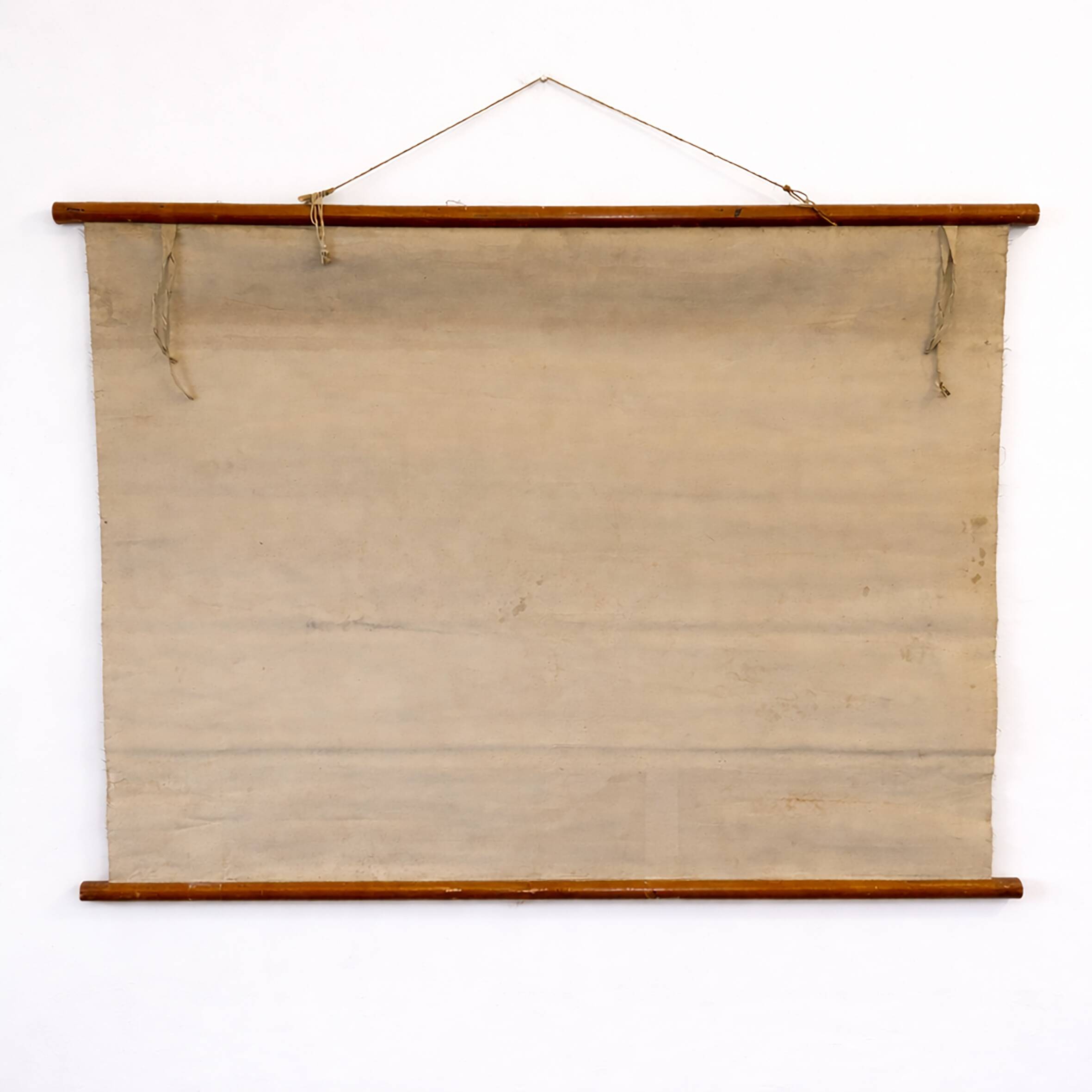 Vintage political wall map, school map 1961 (large format)