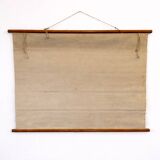 Vintage political wall map, school map 1961 (large format)