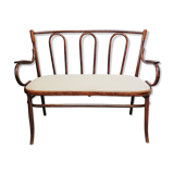 Sofa in curved wood Fischel