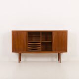 Omann Jun mid-century teak credenza, Denmark 1950s