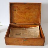 Wooden box pension's toilet, 1920