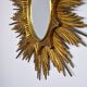 Large Mirror sun and gilded wooden spikes, early 20th century, 99cm