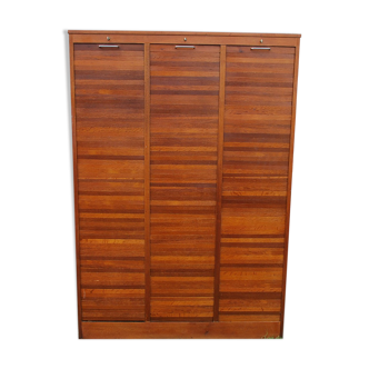 Triple curtain binder