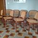 8 chaises bistrot modèle 811 par Josef Hoffman