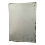Old bevelled stitched mirror 78x108cm