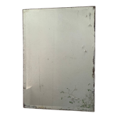 Old bevelled stitched mirror 78x108cm