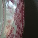 Plat en faïence terre de fer Par Onnaing