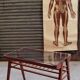 Table d'appoint ou console bois et verre par Frantisek Jirak 1960