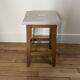 Vintage oak stool 260351