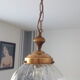 Oldhangingentry - brass & glass - 50s ball Lantern