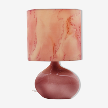 Lampe en céramique vintage