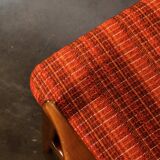 Scandinavian two-seater bench