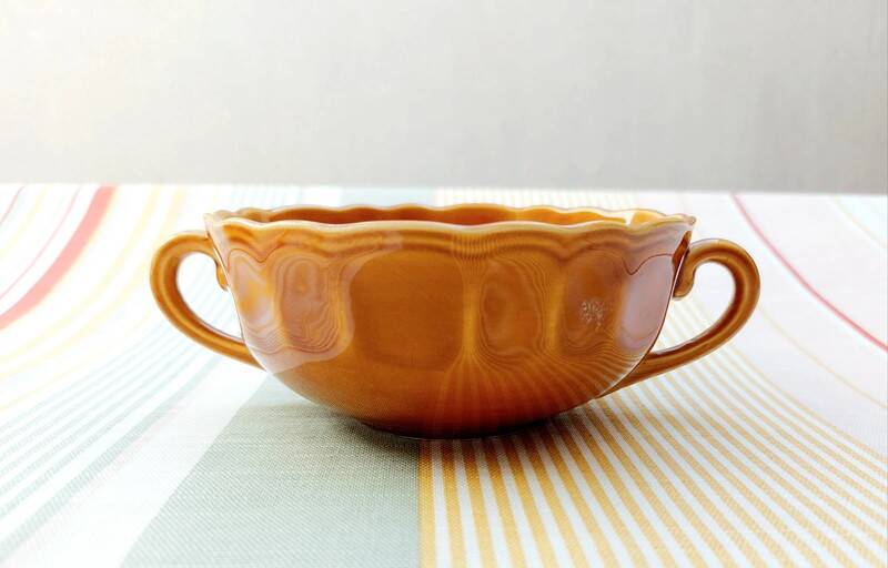 Louis XV Lunéville bowl with handles
