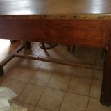 Table de ferme en merisier – xixe siècle
