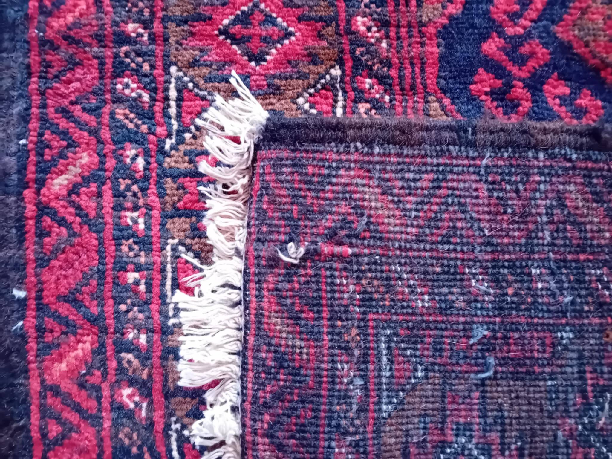 Handmade Persian Beluch rug 180x100cm