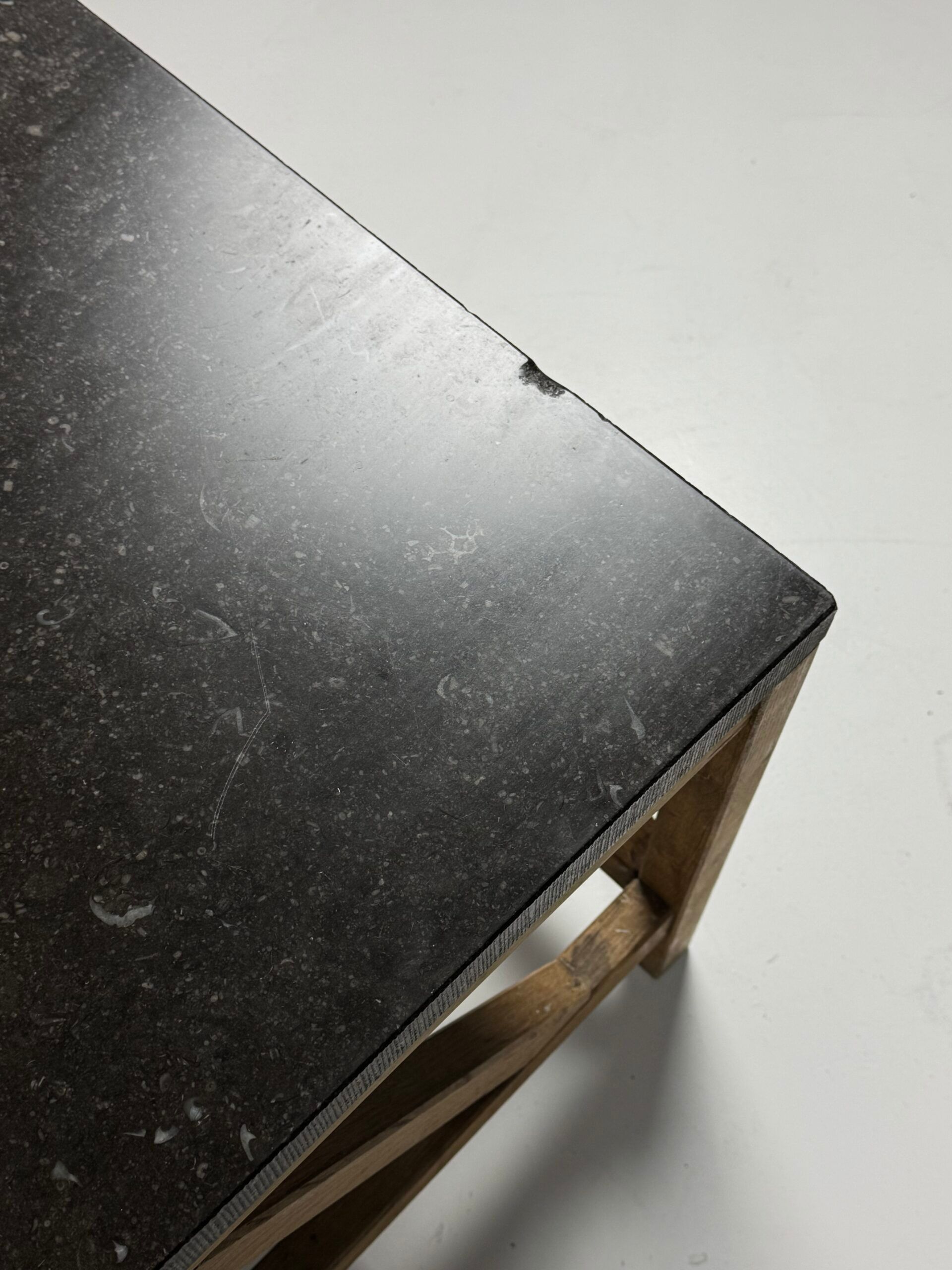 Vintage bluestone coffee table