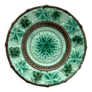 Assiette ancienne en - fin 19eme