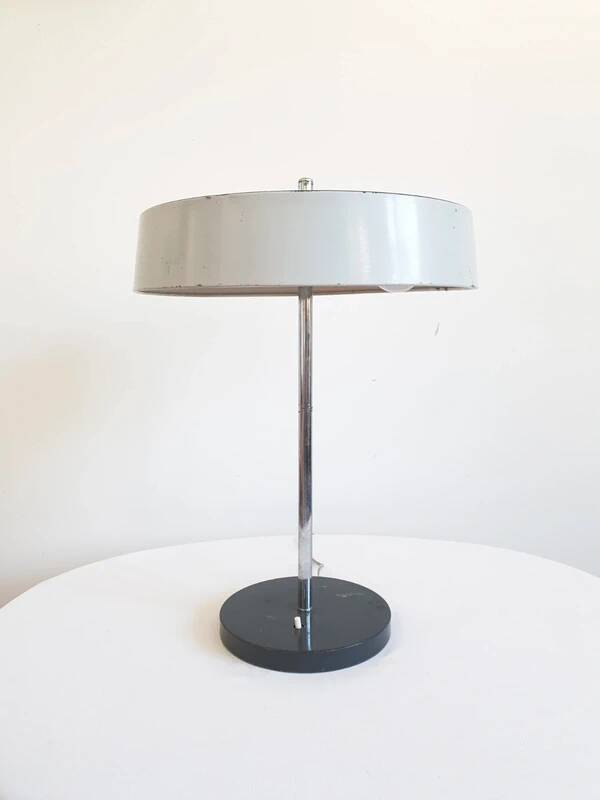 Modernist table lamp attributed to L. Kalff for Philips (circa 1960)