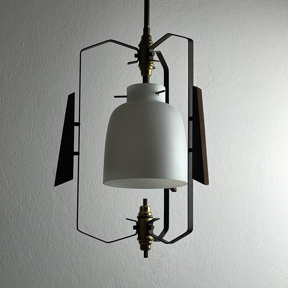 Vintage pendant lamp by Stilnovo, Italy, 1950s.