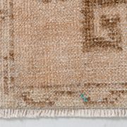 Tapis marron beige turc vintage 94x52cm
