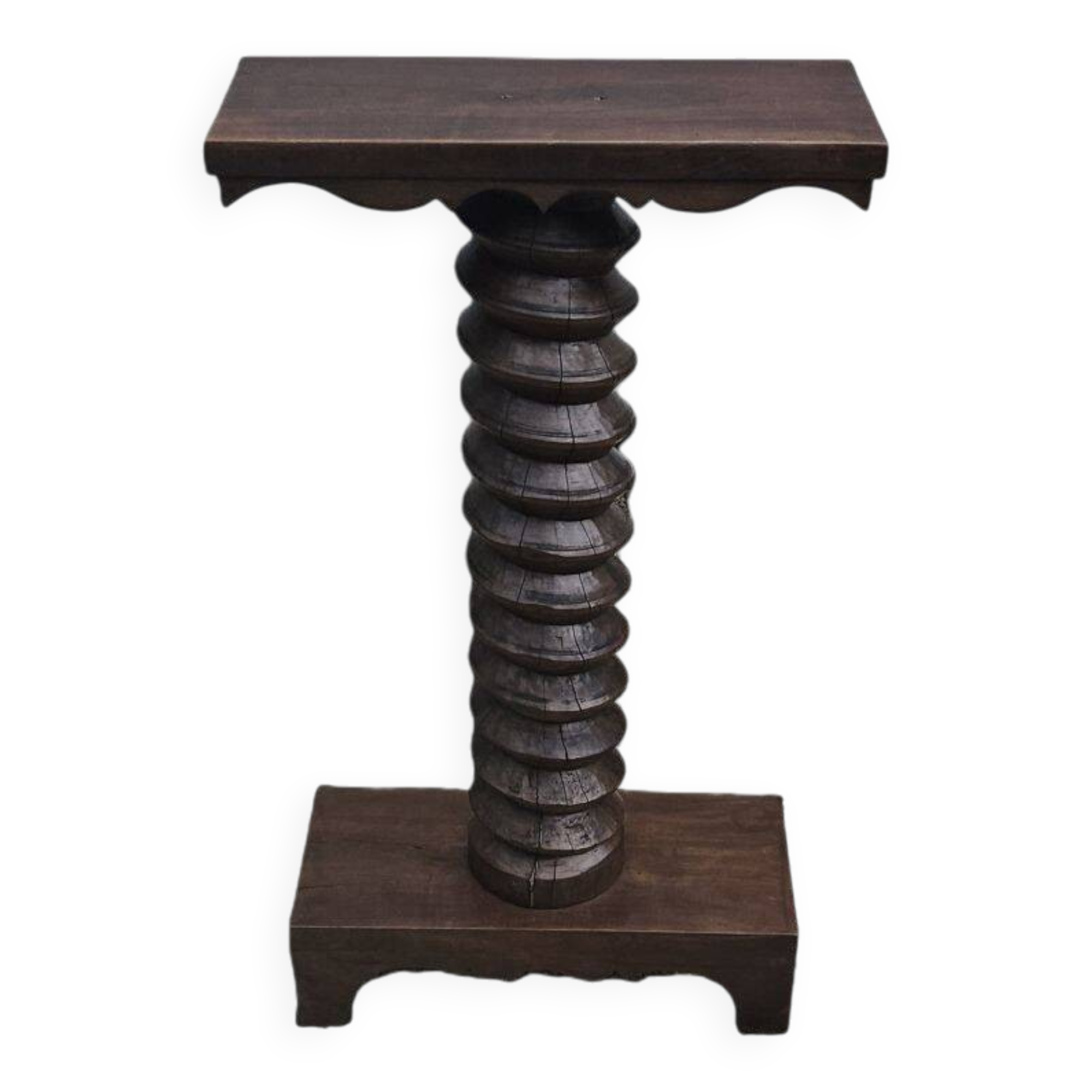 Large press screw column