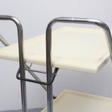 1970s trolley in chrome and plastic