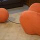 "Mamma" armchair with footrest by Gaetano Pesce