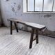 Banc console établi 1950