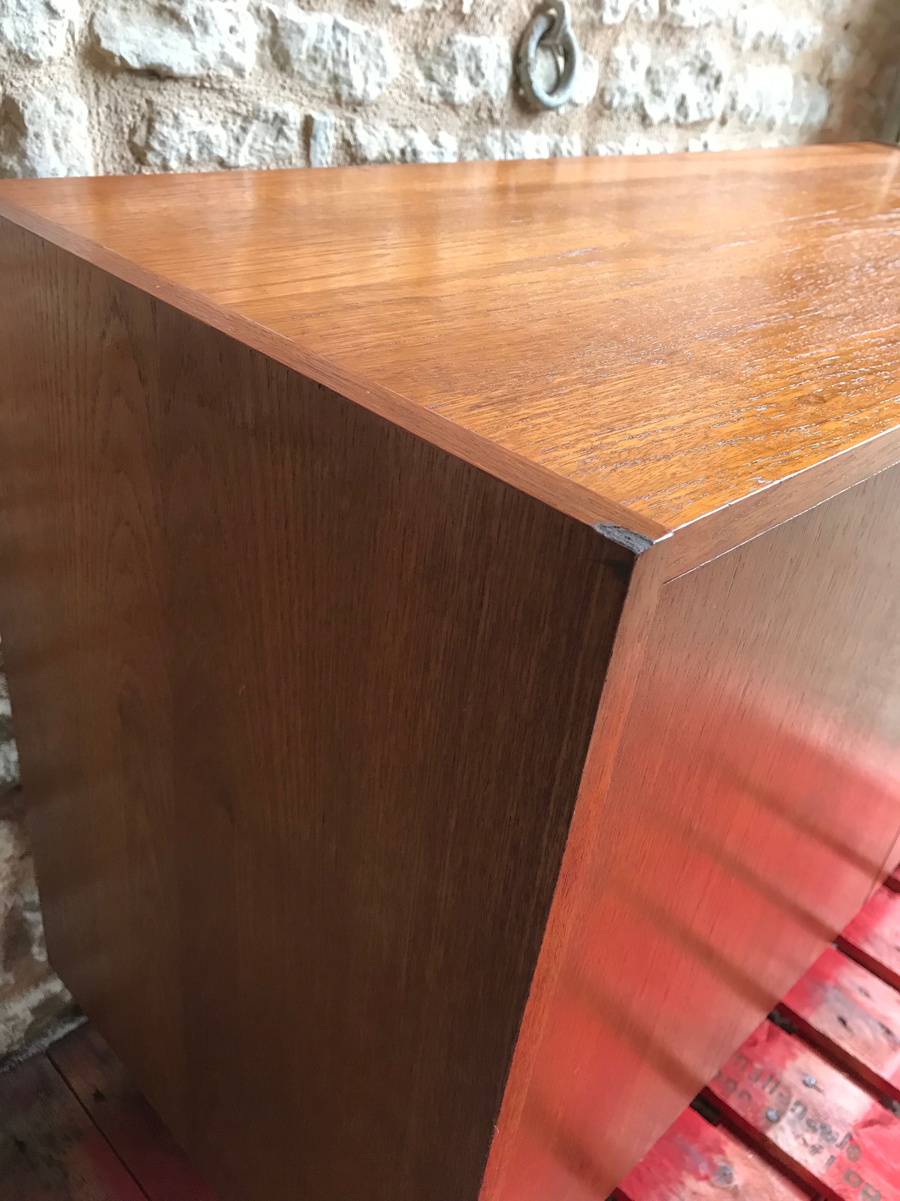 Vintage sideboard feet compass 1960's