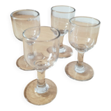 Set of 4 liqueur glasses