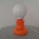 Italian glass standard lamp, 1970s