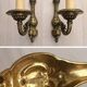 Paire d’appliques bronze véritable