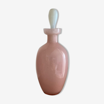 Opaline pink bottle