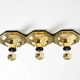 Set of three 1970s wall or ceiling lamps by Motoko Ishii for Staff Leuchten