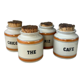 LML Limoges stoneware pots shabby chic