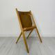1/21 1950s vintage Hiller stackable plywood chairs from Germany in the style of Egon Eiermann