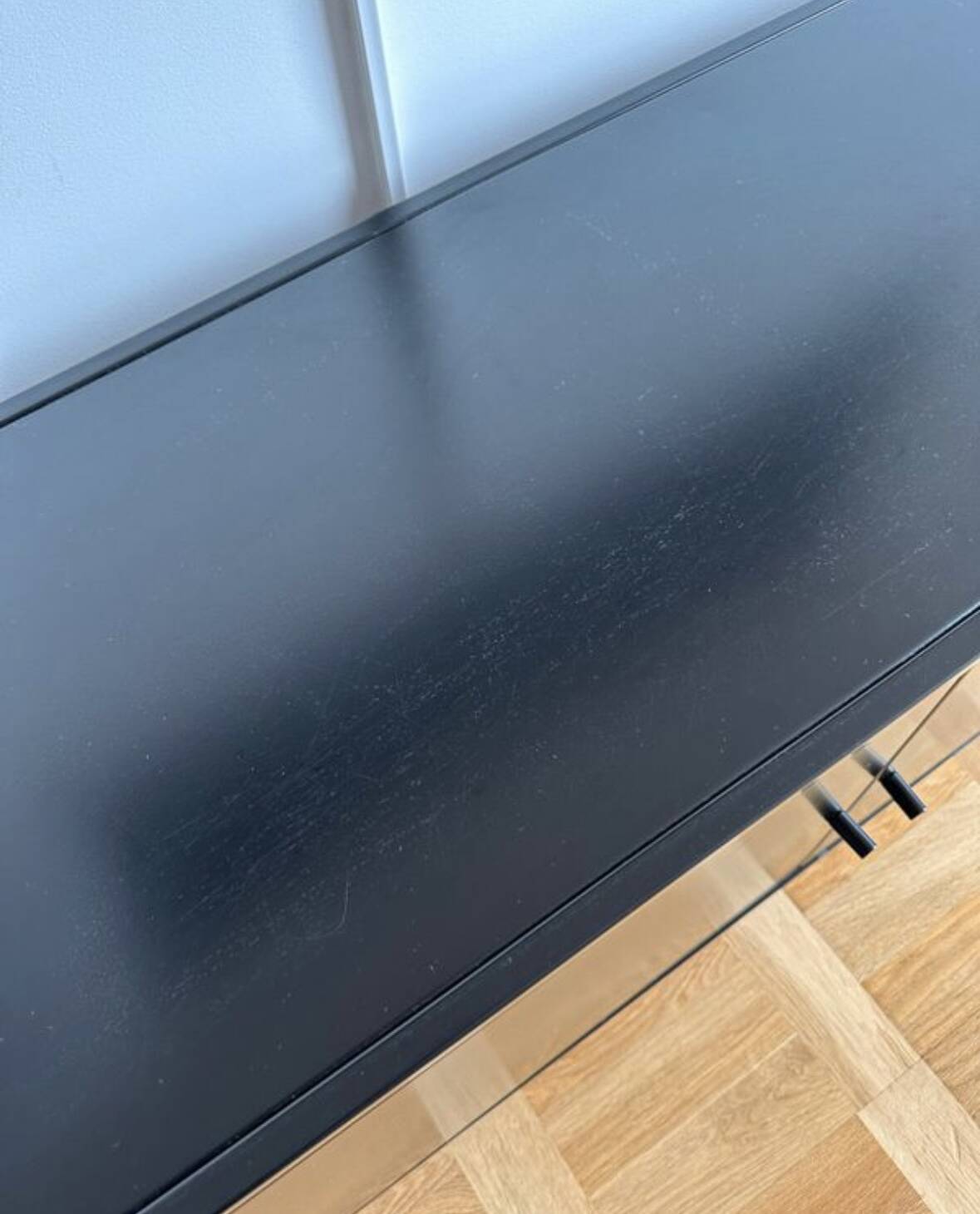 Industrial style steel sideboard