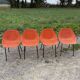 Shell chairs by Pierre Guariche for Meurop, Belgium, 1960