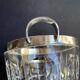 Seau à glace cristal et argent 925 – Gebrüder Deyhle