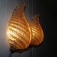 Pair of Murano glass wall lights by Toso & Barovier, 1960