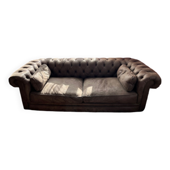 Chesterfield sofa 3 places