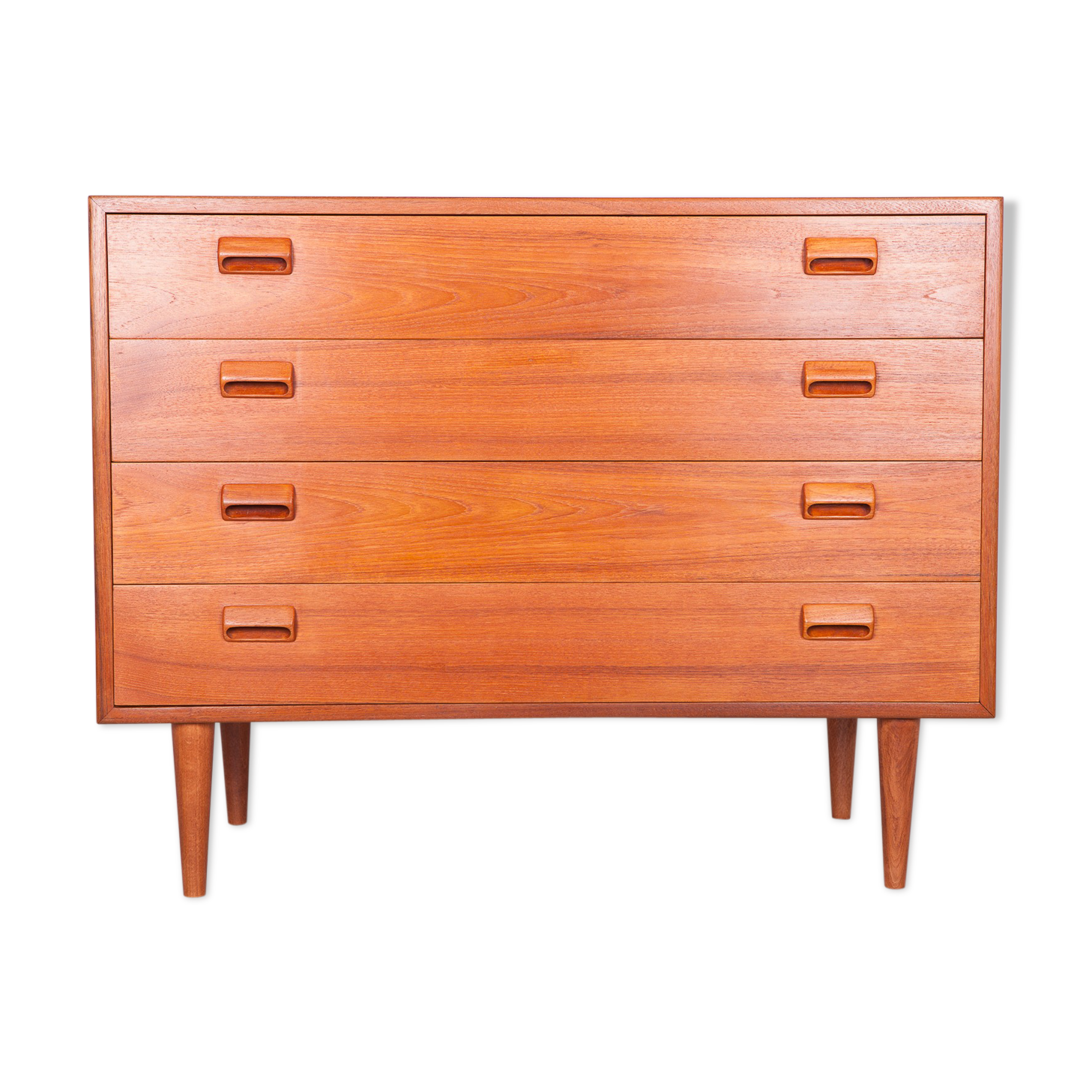 Mid-century teak dresser by Børge Mogensen for Soborg Mobelfabrik , 1960s
