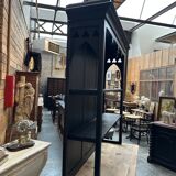 Black patinated bar back