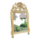 Miroir En Bois Et Stuc Doré D’époque Louis XVI XVIII Eme Siècle