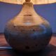 Table lamp in stoneware varnishes berengeville